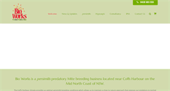 Desktop Screenshot of bioworksonline.com.au